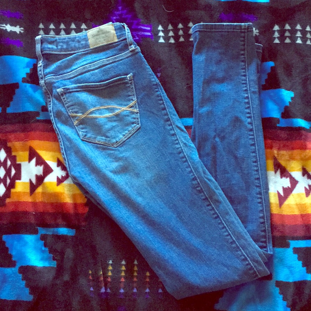 Abercrombie and Fitch 26 R high waist super skinny